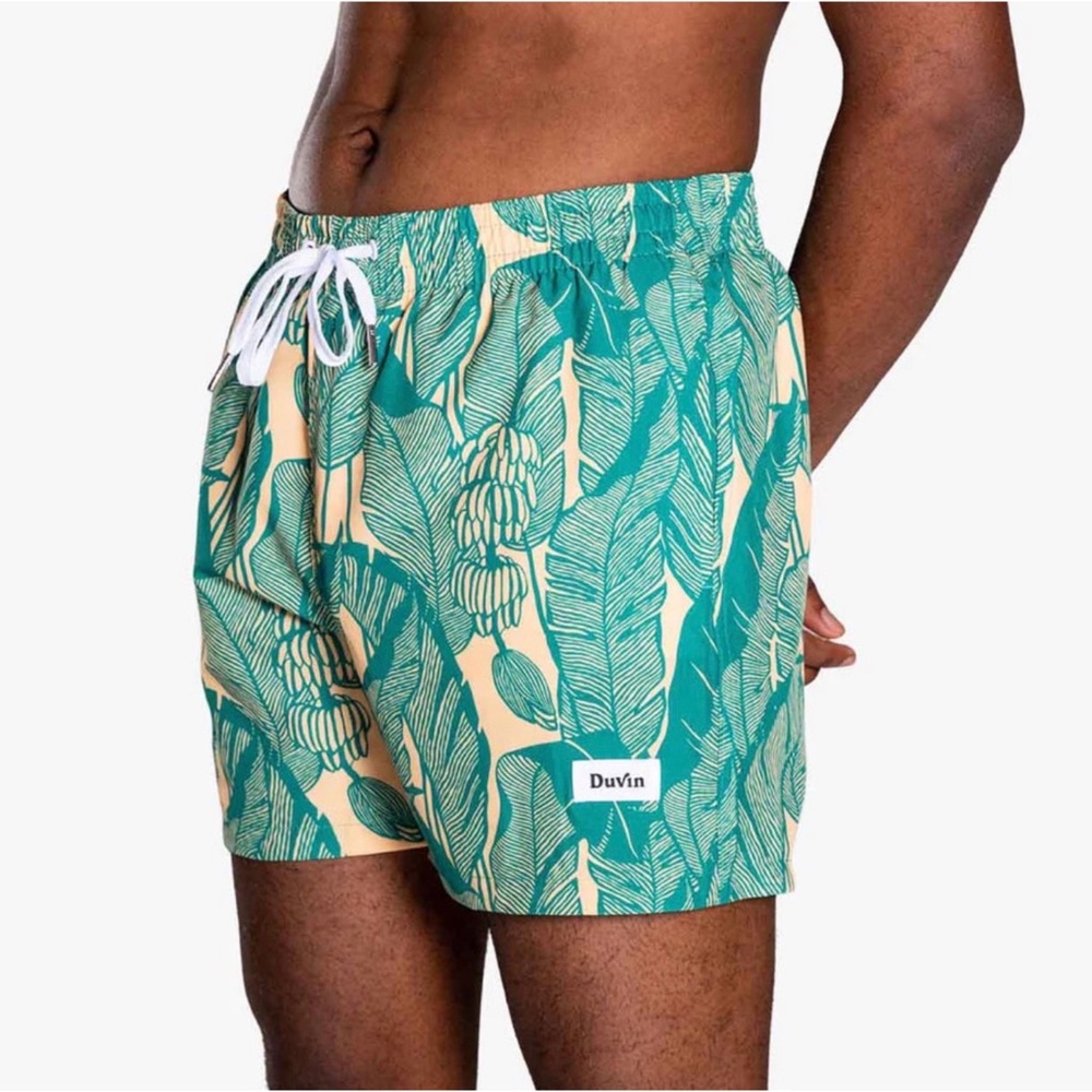 Banana Leaf Swim Short Size Small (27-29) NWT